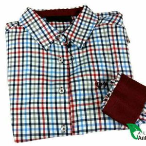 CAMISA MUJER CUADROS